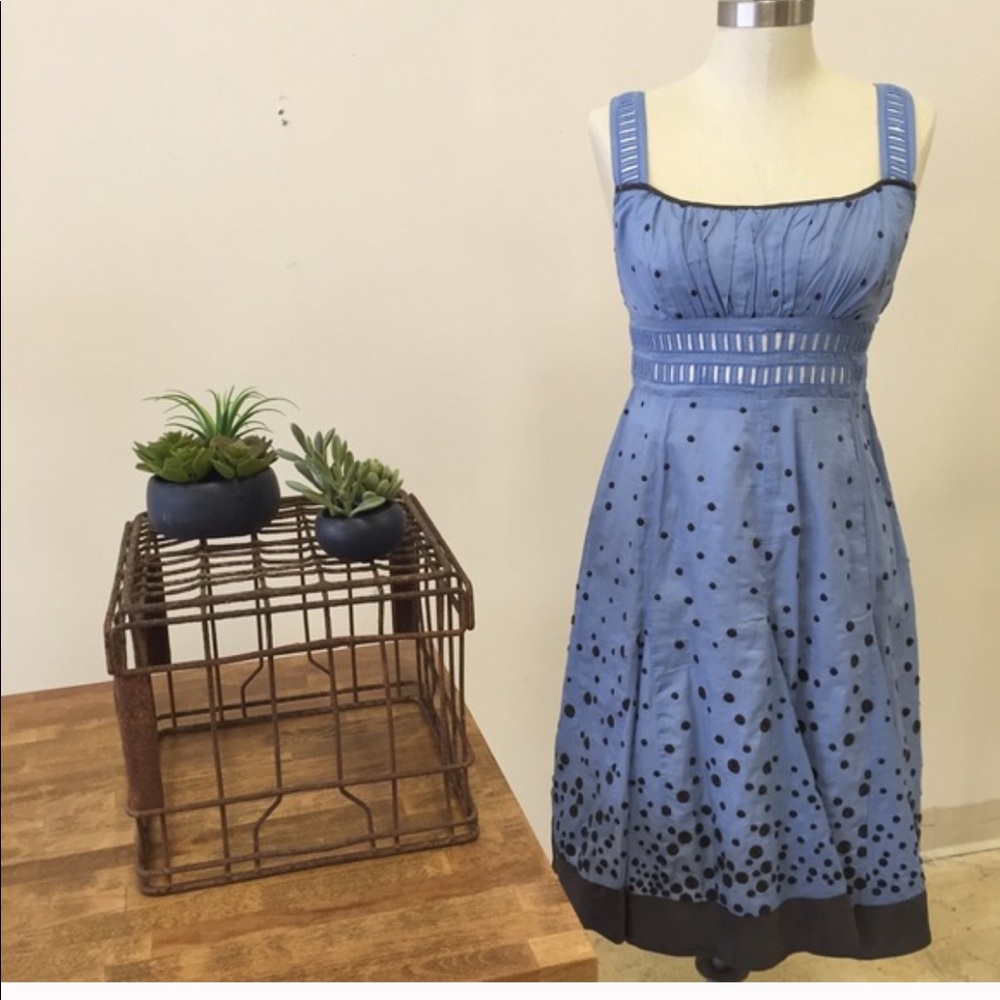 Floreat Glass of Bubbly Polka Dot Dress